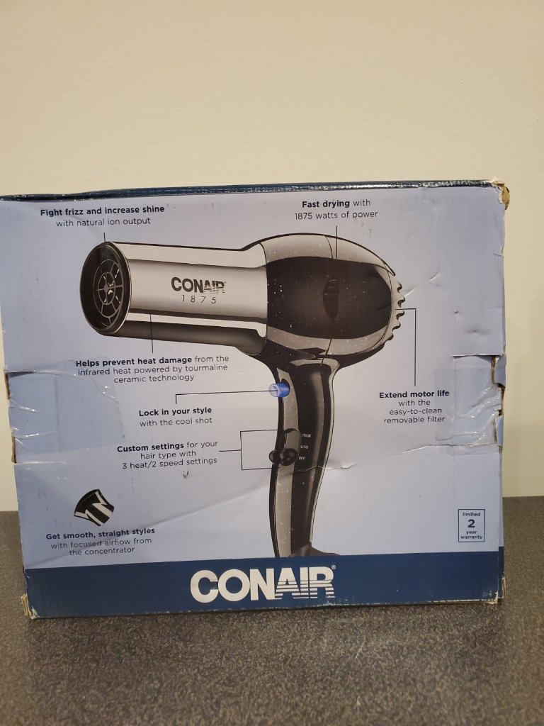 Conair Pro Styler Ionic Conditioning Hair Dryer